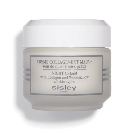 Sisley Paris Night Cream with Collagen and Woodmallow - 50 mL - Night Moisturizer - Helps Prevent Appearance of Wrinkles & Lines