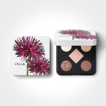stila Pocket Play™ Eye Shadow Palette | 5 Silky Powder Shades for Eyes, Face, Highlight & Contour | Compact, Travel-Friendly, Blendable Formula | Matte & Shimmer, Neutral & Bold Tones
